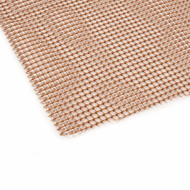 9' x 12' Brown Non Slip Indoor Outdoor Rug Pad