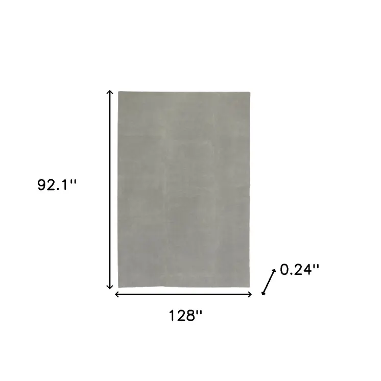 8' X 11' Grey Non Slip Rug Pad