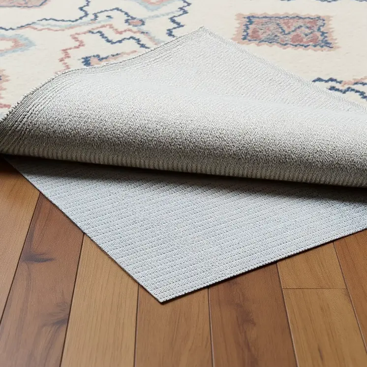 2' x 8' Beige Non Slip Rug Pad