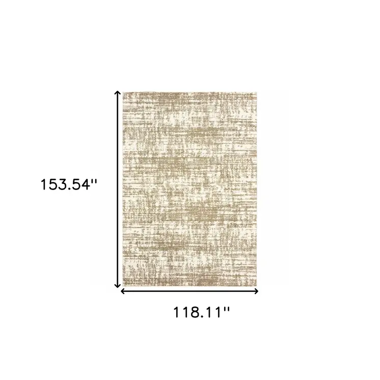 10' X 13' Taupe Dhurrie Area Rug