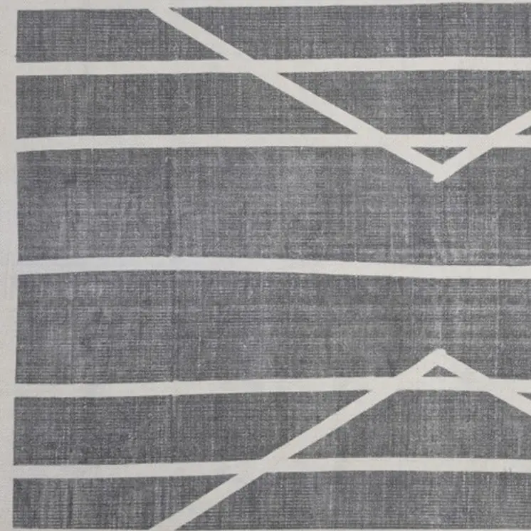 4' X 6' Gray Area Rug