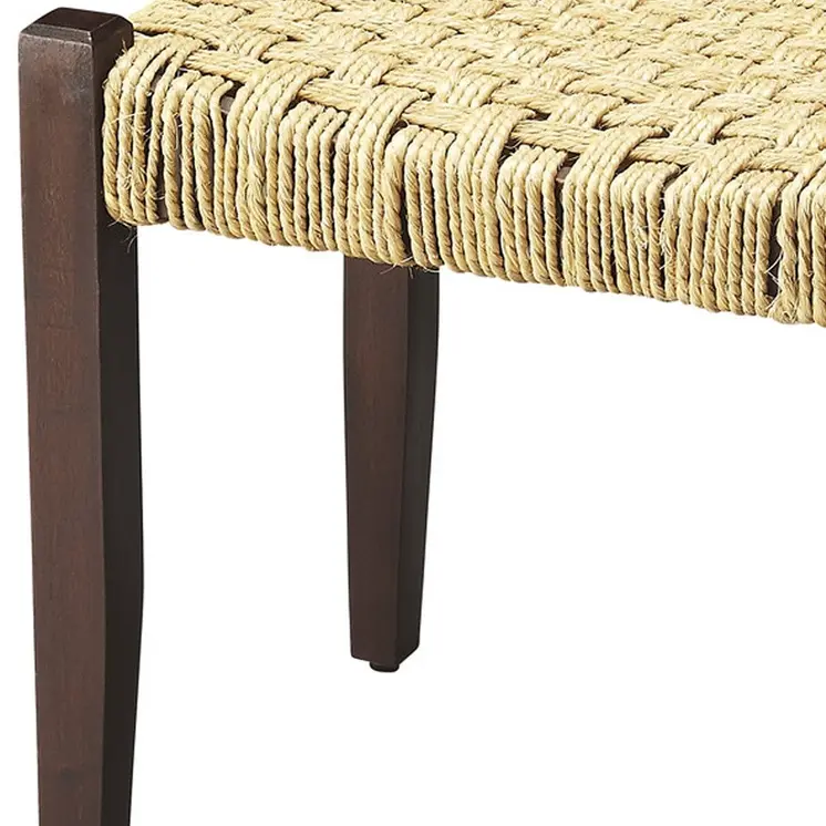 20" Dark Brown Ottoman
