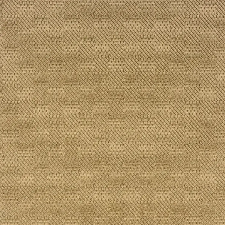 7' X 10' Beige Indoor Outdoor Area Rug
