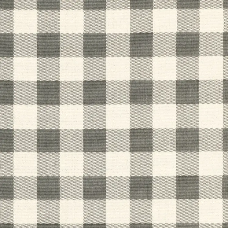 7' X 10' Gray And Ivory Indoor Outdoor Area Rug