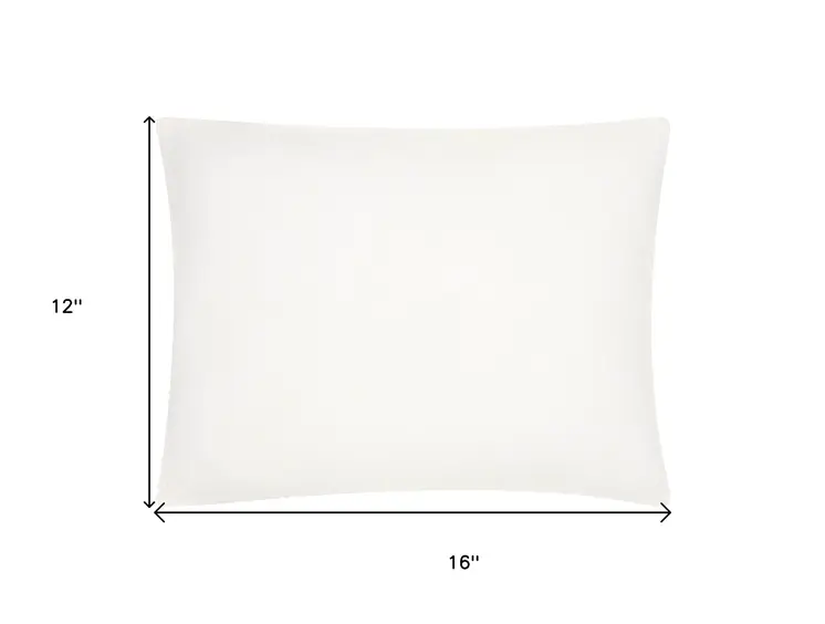 12" X 16" Choice White Throw Pillow Insert