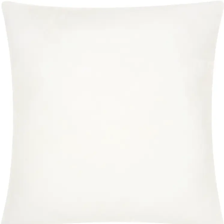 18" White Square Throw Pillow Insert