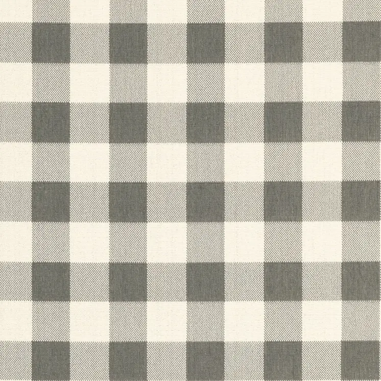 2' X 4' Gray and Ivory Indoor Outdoor Area Rug