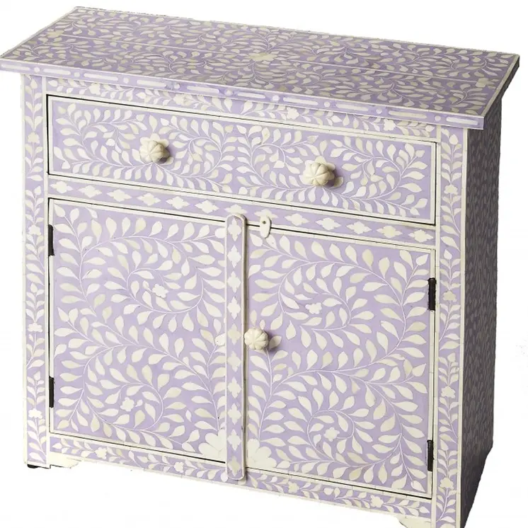29" Purple Manufactured Wood Drawer Chest