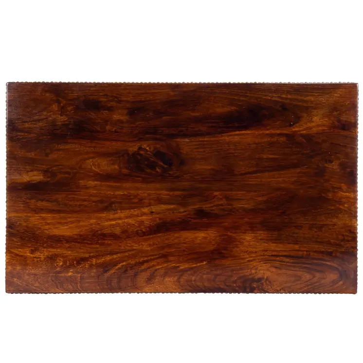 39" Brown Wood Coffee Table