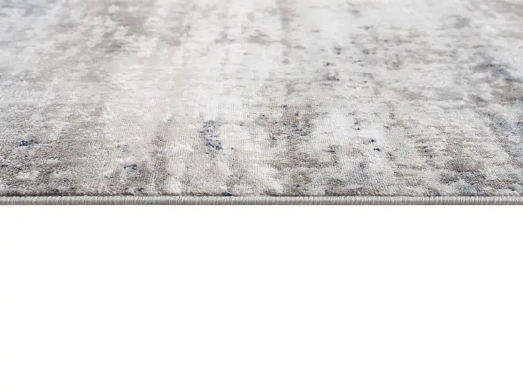 4' X 6' Navy Blue Distressed Striations Area Rug
