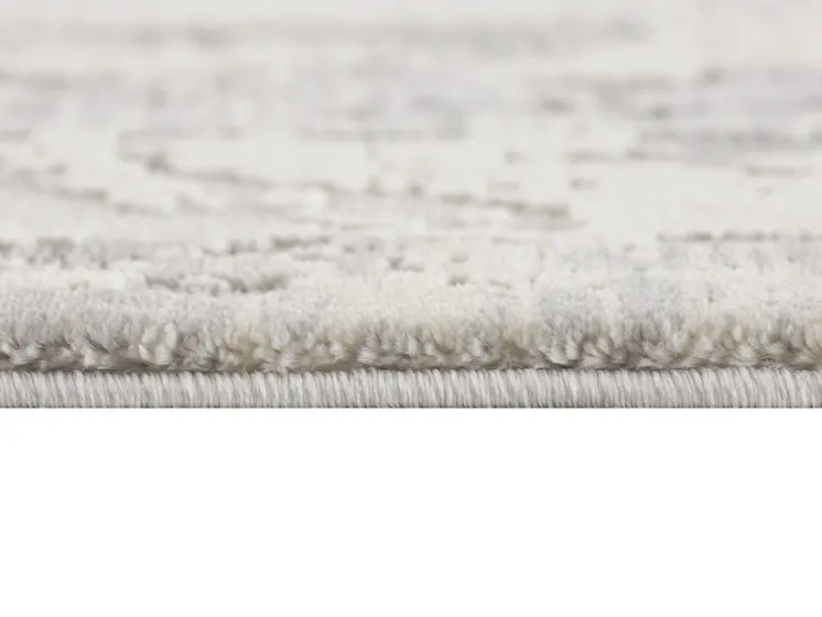 3' X 5' Gray Abstract Dhurrie Area Rug
