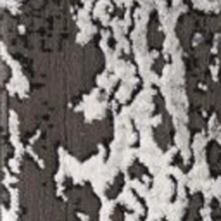 6' X 9' Gray Abstract Dhurrie Area Rug