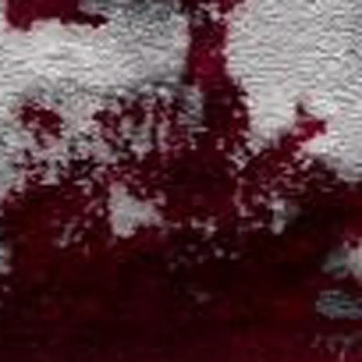 9' X 13' Red and Gray Modern Abstract Area Rug