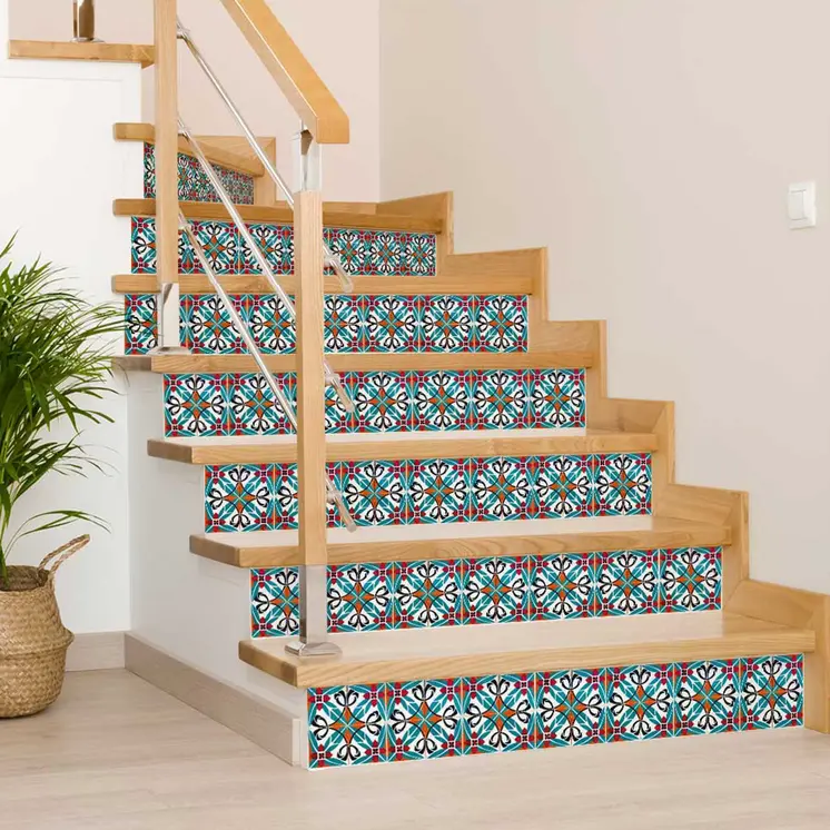 8" X 8" Cali Venice Removable  Peel And Stick Tiles