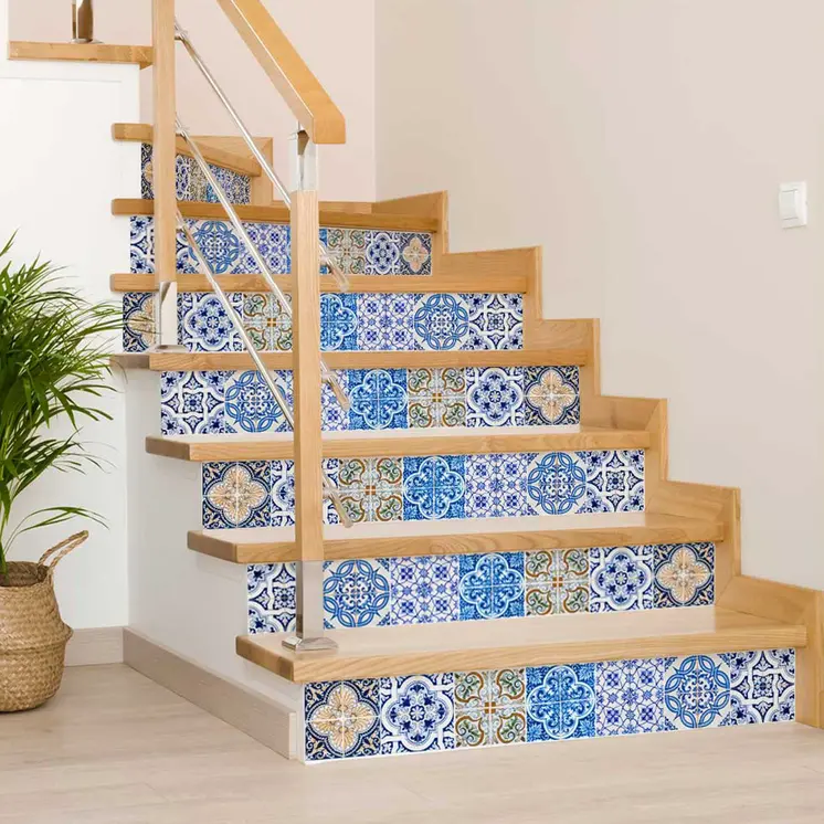 6" X 6" Dianna Mutli Mosaic Peel And Stick Tiles