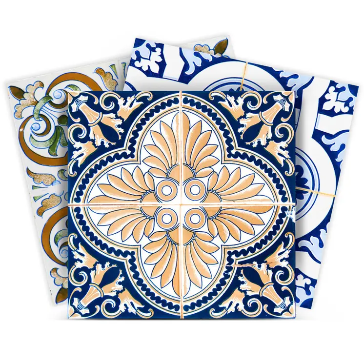 8" X 8" Dianna Mutli Mosaic Peel And Stick Tiles