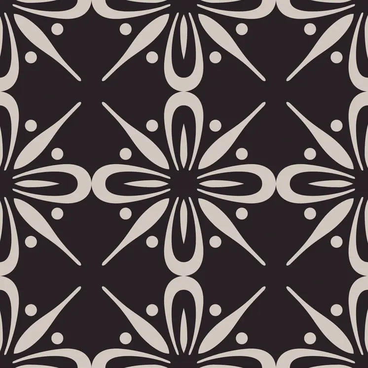 7" X 7" The Clover Peel And Stick Removable Tiles