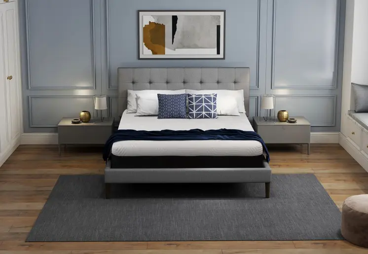 13" Hybrid Lux Memory Foam And Wrapped Coil Mattress Queen