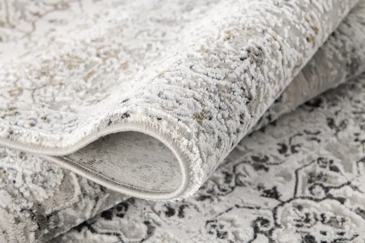 4' X 6' Beige Oriental Area Rug