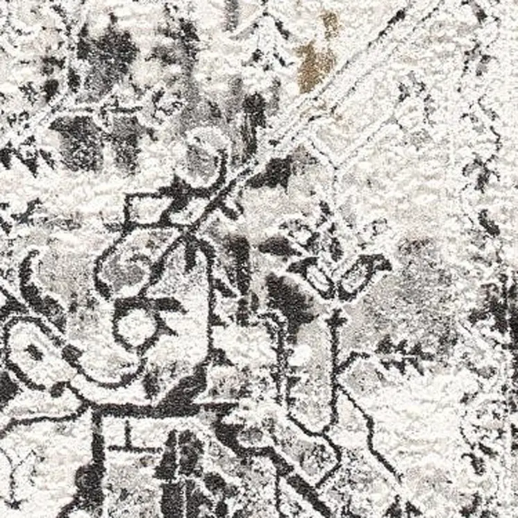 4' X 6' Beige Oriental Area Rug