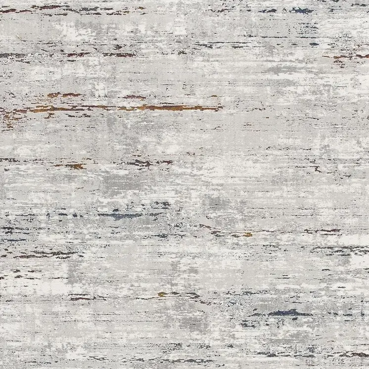 4' X 6' Grey Abstract Area Rug