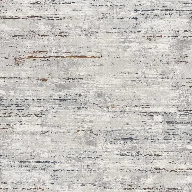4' X 6' Grey Abstract Area Rug