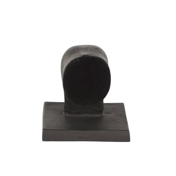 Set of Two 7" Black Cast Iron Horse Decorative Bookends