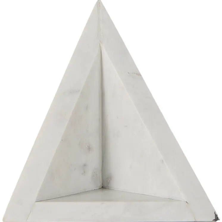Set of Two 7" White Metal Decorative Bookends