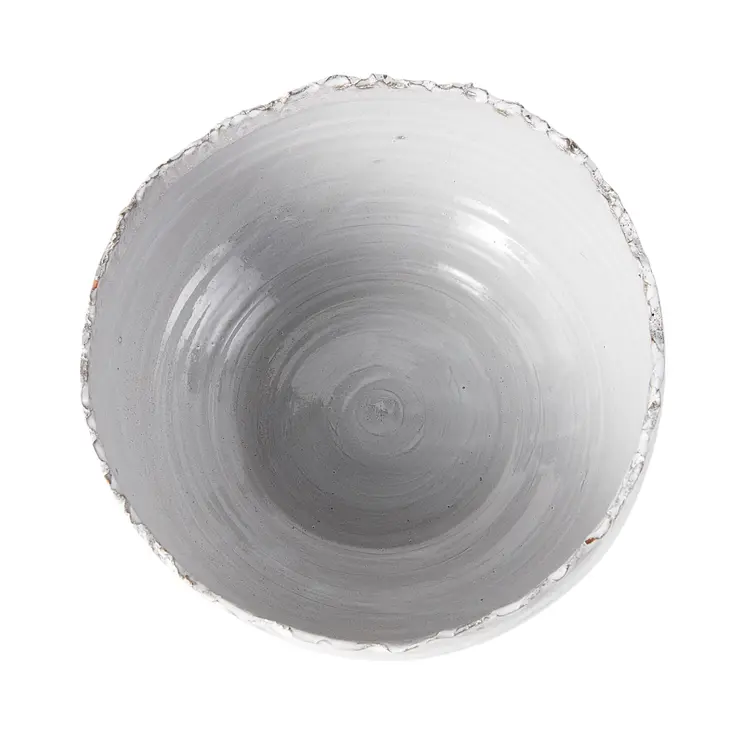 5" White Ceramic Decorative Bowl