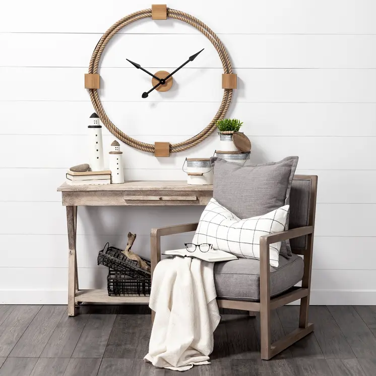 White And Black Grid Lumbar Accent Pillow Cover