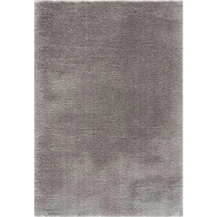 7' X 9' Gray Shag Area Rug