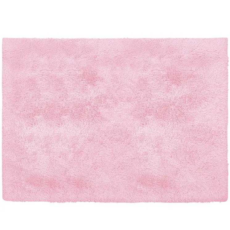 5' X 7' Pink Shag Area Rug