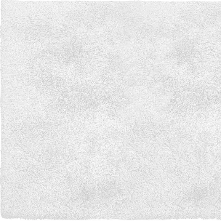 5' X 7' White Dhurrie Area Rug