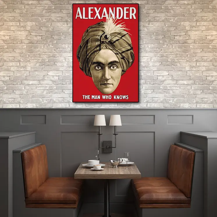 Vintage Alexander Vintage Magic Unframed Print Wall Art