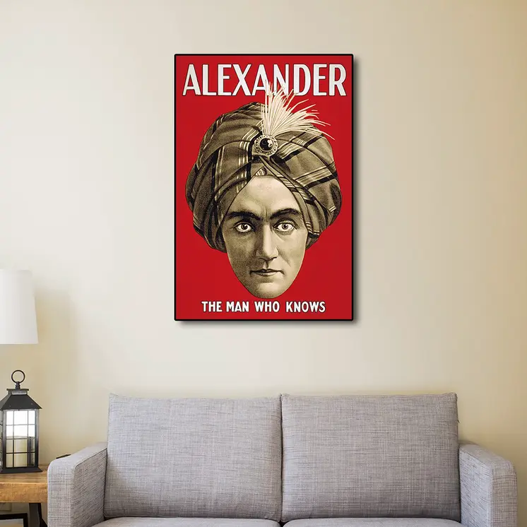 Vintage Alexander Vintage Magic Unframed Print Wall Art