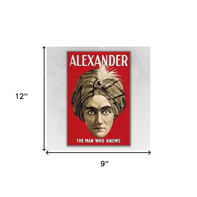 Vintage Alexander Vintage Magic Unframed Print Wall Art