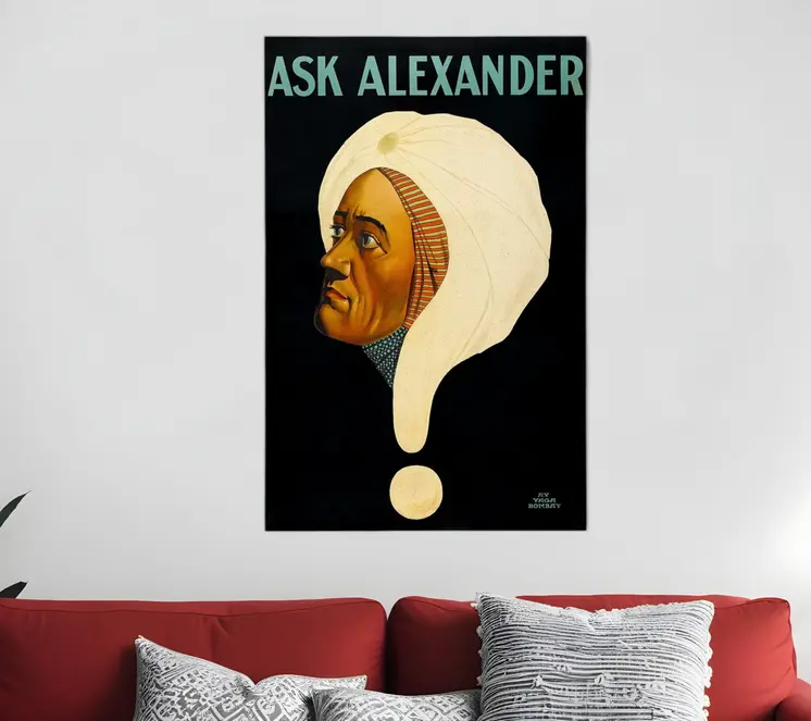 Vintage Alexander Vintage Magic Unframed Print Wall Art