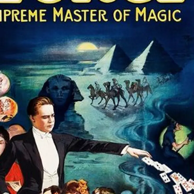 George the Supreme Vintage Magic Unframed Print Wall Art