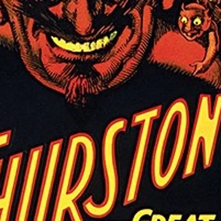 12" X 36" Thurston The Great Wonder Show Vintage Magic Poster Wall Art