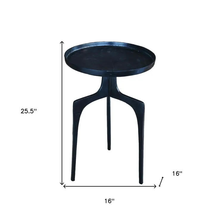 16" Dark Blue Aluminum and Steel