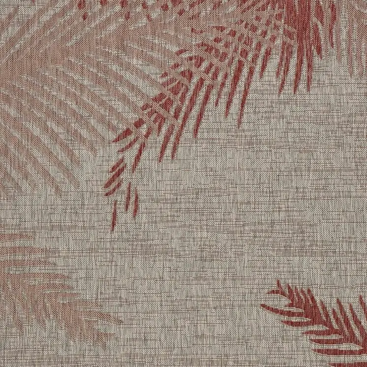 8' X 9' Beige Indoor Outdoor Area Rug