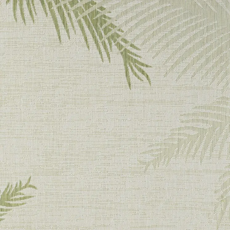 5' X 7' Beige Indoor Outdoor Area Rug