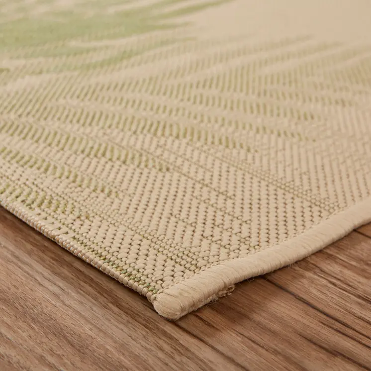 2' X 3' Beige Indoor Outdoor Area Rug