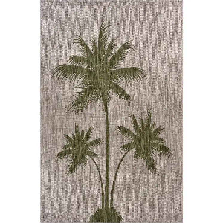 2' X 3' Beige Indoor Outdoor Area Rug