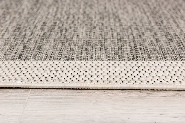 20' Beige And Gray Abstract Runner Rug