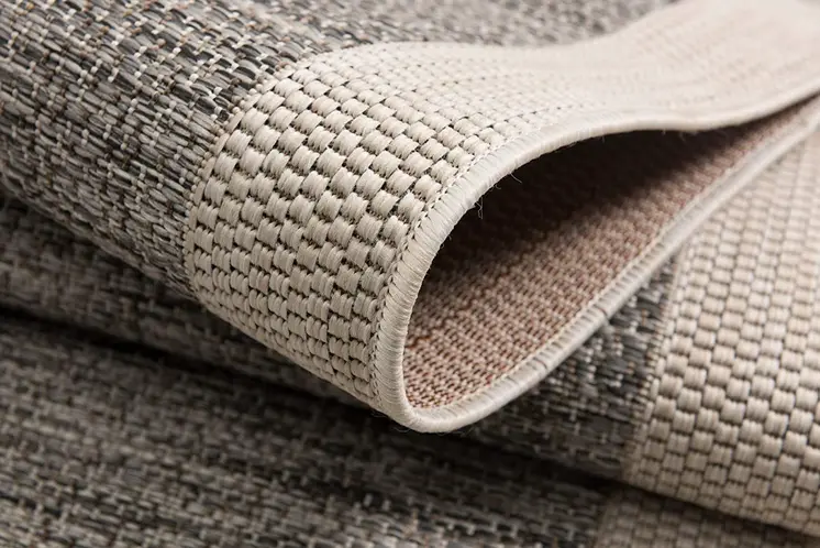 20' Beige And Gray Abstract Runner Rug