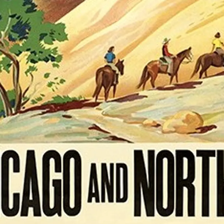20" X 30" Vintage 1950S Bryce Canyon National Park Wall Art