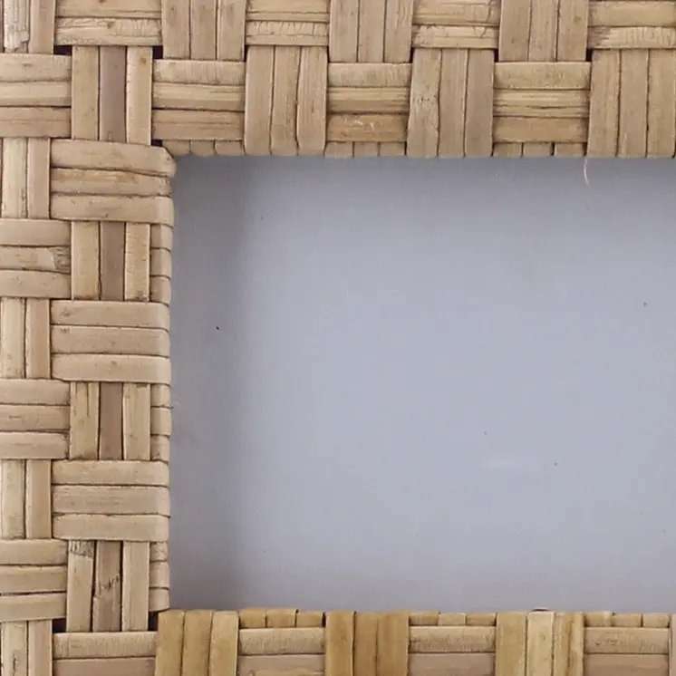 4x6 Woven Bamboo Rectangular Frame