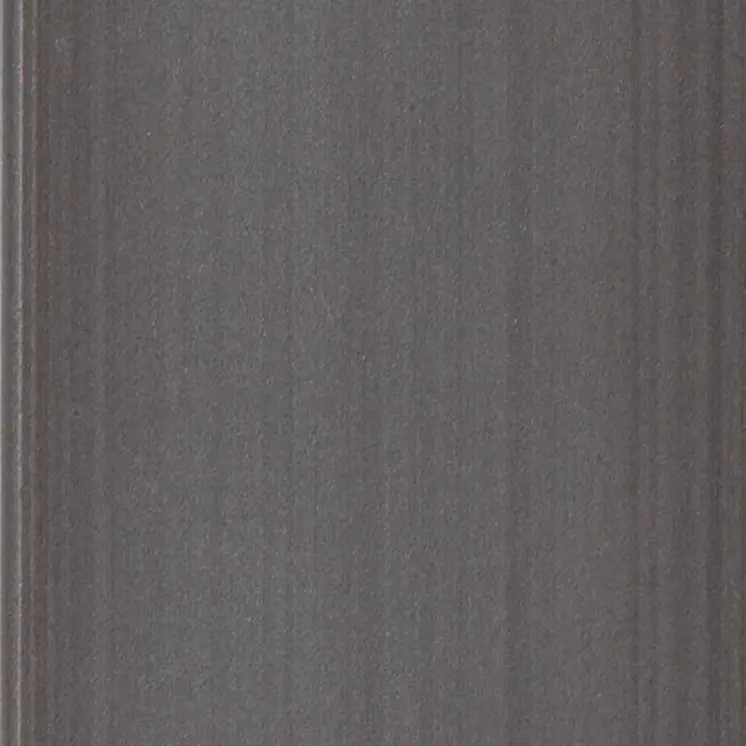 79" Wood Brown And Gray Steel Dining Table