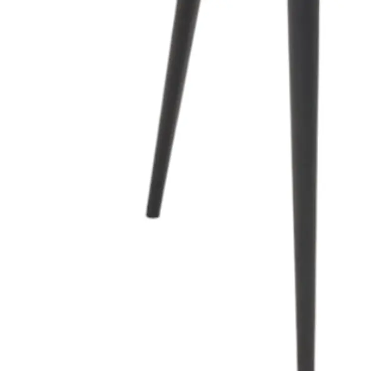 Set of Two Tufted Pink and Black Upholstered Velvet Wing Back Dining Side Chairs